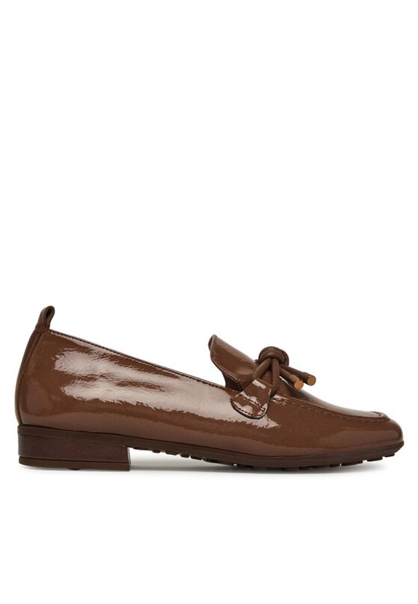 Hispanitas Loafersy HI254292 Brązowy. Kolor: brązowy. Materiał: skóra