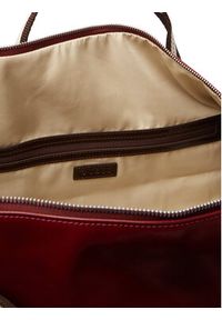 Guess Torba podróżna TMOSVI P6335 Bordowy. Kolor: czerwony. Materiał: skóra #3