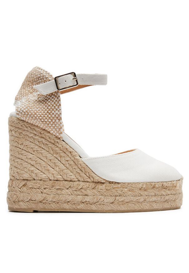 Castañer Espadryle Carol/8Ed/001 020975 Biały. Kolor: biały