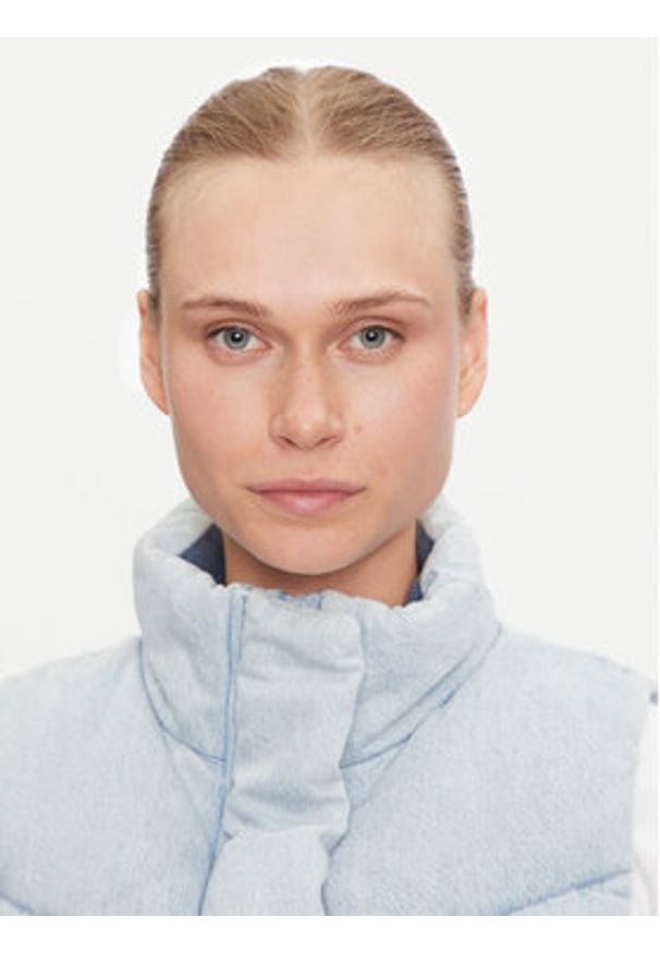 Levi's® Bezrękawnik Western A8526-0000 Niebieski Regular Fit. Kolor: niebieski. Materiał: bawełna. Długość rękawa: bez rękawów