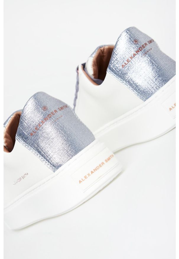 Alexander Smith - Sneakersy damskie skórzane London Woman ALEXANDER SMITH. Materiał: skóra