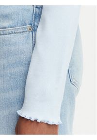 Tommy Jeans Bluzka DW0DW22783 Niebieski jasny Slim Fit. Kolor: niebieski. Materiał: bawełna #3