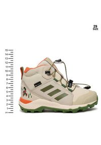 Adidas - adidas Trekkingi Terrex Disney Mid GORE-TEX ID3452 Beżowy. Kolor: beżowy. Materiał: materiał. Technologia: Gore-Tex. Wzór: motyw z bajki. Model: Adidas Terrex. Sport: turystyka piesza #8