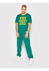 Champion T-Shirt Unisex STRANGER THINGS Hawkins 217756 Zielony Custom Fit. Kolor: zielony. Materiał: bawełna #11