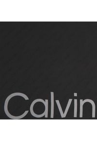 Calvin Klein Chusta Aop Logo Jaquard Scarf 130X130 K60K611125 Czarny. Kolor: czarny