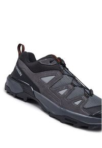 salomon - Salomon Trekkingi X Ultra 360 Leather L47571700 Szary. Kolor: szary. Materiał: materiał. Sport: turystyka piesza #4