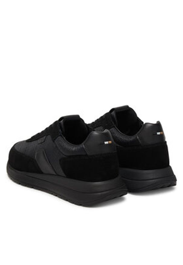 BOSS Sneakersy Vinston 50557841 Czarny. Kolor: czarny. Materiał: materiał