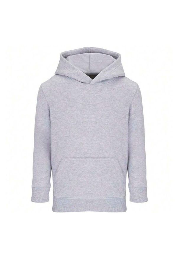 SOL'S - Bluza Z Kapturem Condor Dla Dzieci. Typ kołnierza: kaptur. Kolor: szary