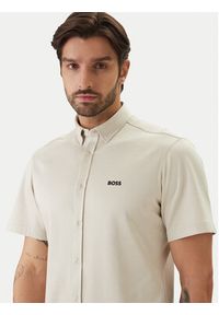 BOSS Koszula ST Motion 50555951 Beżowy Regular Fit. Kolor: beżowy. Materiał: bawełna #4
