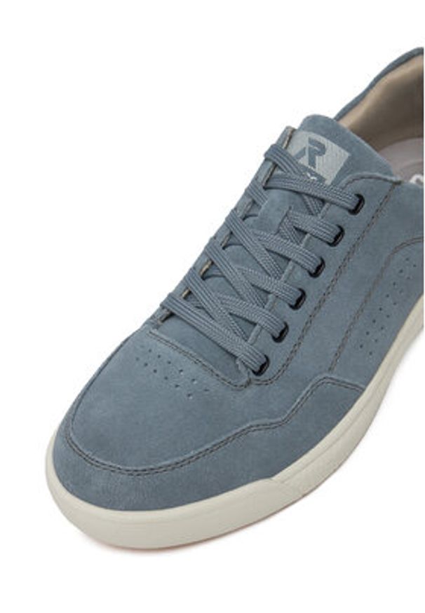 Rieker Revolution Lifestyle Sneakersy U1101-14 Niebieski. Kolor: niebieski. Materiał: zamsz, skóra