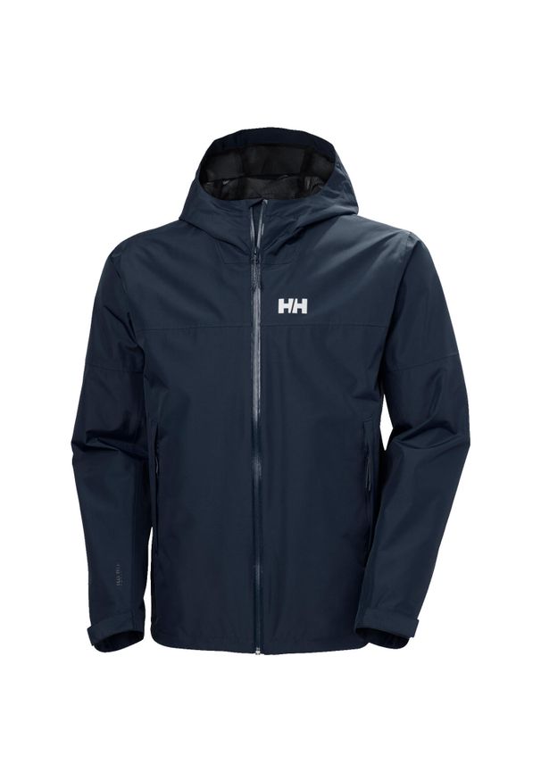 Kurtka wodoodporna Helly Hansen Voyage. Kolor: niebieski. Styl: elegancki
