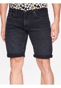 Tommy Jeans Szorty jeansowe Ronnie DM0DM16149 Czarny Relaxed Fit. Kolor: czarny. Materiał: jeans, bawełna #1