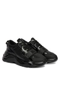 Versace Jeans Couture Sneakersy 80YA3SC4 ZSE03 Czarny. Kolor: czarny. Materiał: skóra #6
