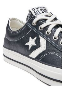 Converse Trampki Star Player 76 Fall Leather A06204C Czarny. Kolor: czarny. Materiał: skóra