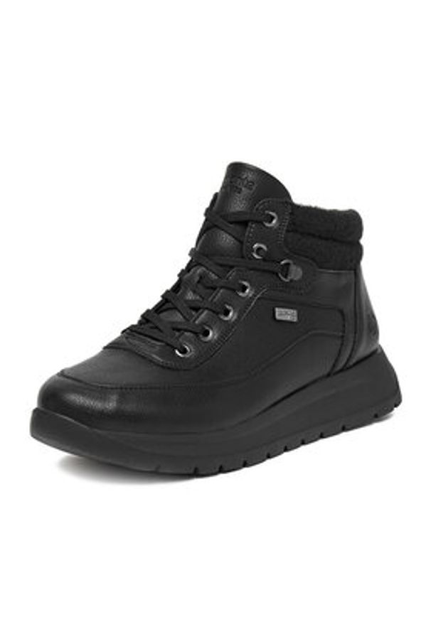 Remonte Trzewiki CEO-D2V71-00 Czarny. Kolor: czarny. Materiał: skóra, syntetyk