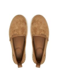 MICHAEL Michael Kors Espadryle Elias 42S5ELFP1S Brązowy. Kolor: brązowy. Materiał: skóra, zamsz #2