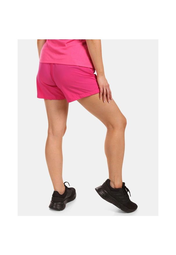Szorty damskie Kilpi Minisi. Kolor: różowy. Materiał: nylon. Sport: turystyka piesza