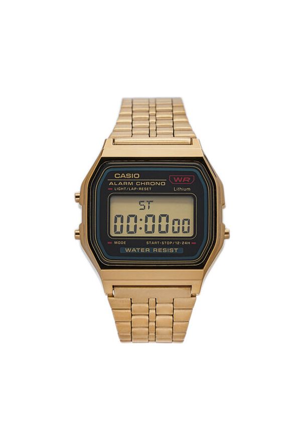 Casio Zegarek A159WGEA-1EF Złoty. Kolor: złoty