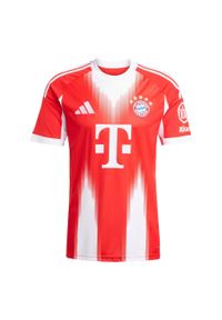 Adidas - Koszulka FC Bayern 25/26 Home. Kolor: czerwony. Sport: piłka nożna