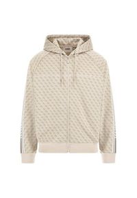 Guess Bluza 179265 Brązowy Classic Fit. Kolor: brązowy