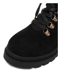 DeeZee Trzewiki 13103-2-BLACK SU Czarny. Kolor: czarny. Materiał: materiał #7