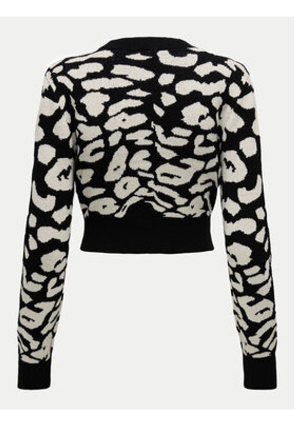 only - ONLY Sweter Lima 15339828 Czarny Cropped Fit. Kolor: czarny. Materiał: syntetyk