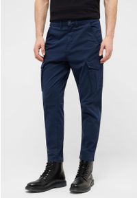Męskie Spodnie Mustang Style Lex Cargo Dark Sapphire 1017466 4136 #1