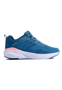 Buty sportowe damskie materiałowe DK niebieskie. Kolor: niebieski. Materiał: materiał #3