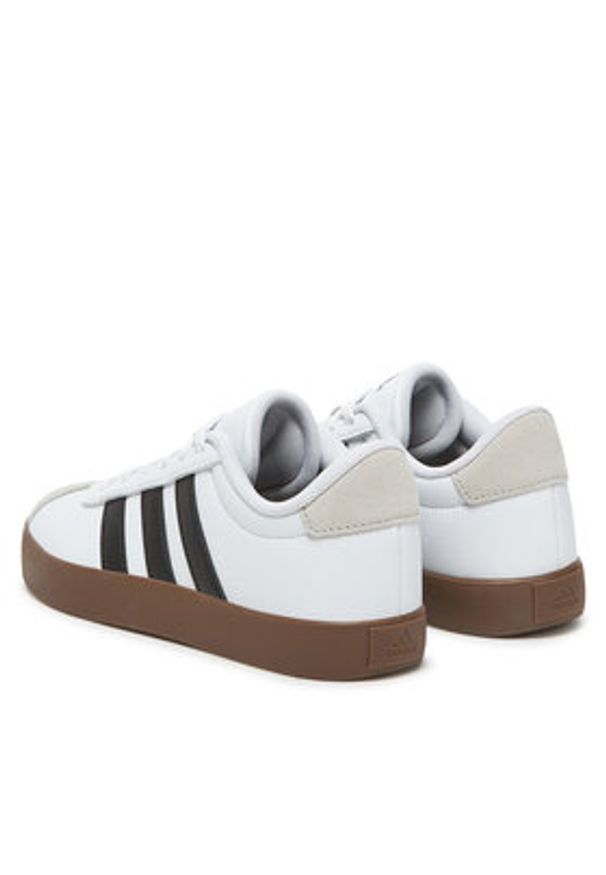 Adidas - adidas Sneakersy C-VL COURT 3.0 K ID9062 Biały. Kolor: biały. Materiał: skóra