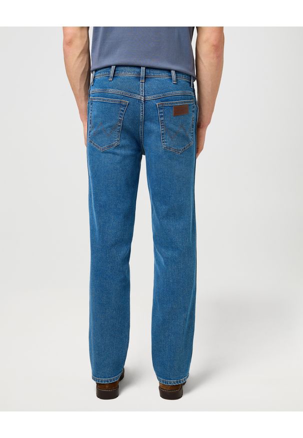 Wrangler - MESKIE SPODNIE JEANSOWE WRANGLER TEXAS GRANITE BOULDER 112373154