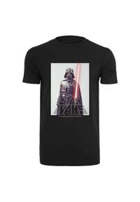 Koszulka Urban Classics Star Wars Darth Vader Logo. Kolor: czarny. Wzór: motyw z bajki #1