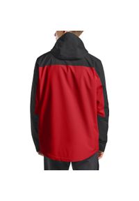 Kurtka uniwersalna męska Jack Wolfskin 11158922206. Typ kołnierza: kaptur. Kolor: czerwony. Materiał: syntetyk. Sport: turystyka piesza