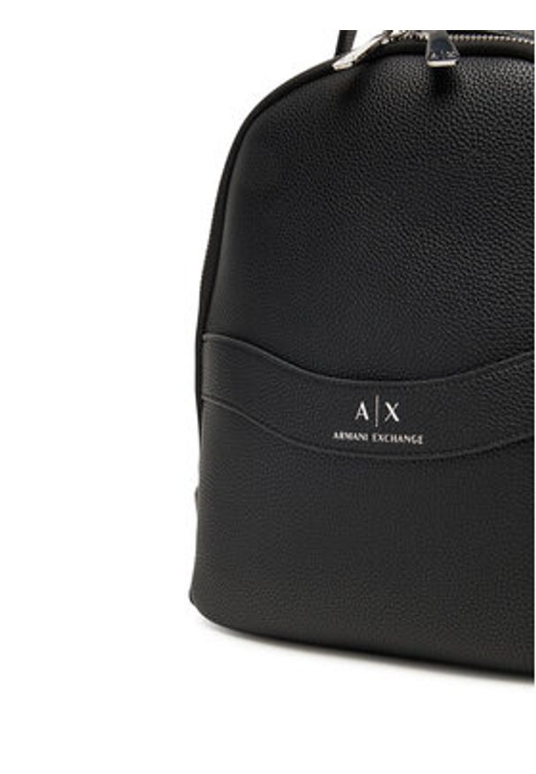 Armani Exchange Plecak XW000924 AF13676 UC001 Czarny. Kolor: czarny. Materiał: skóra
