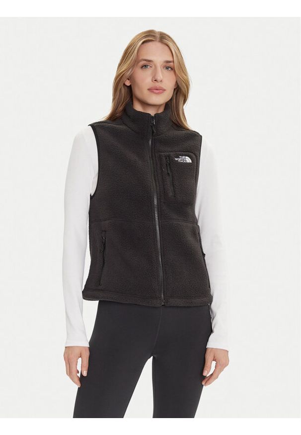 The North Face Bezrękawnik Yumiori NF0A8B6F Czarny Regular Fit. Kolor: czarny. Materiał: syntetyk. Długość rękawa: bez rękawów