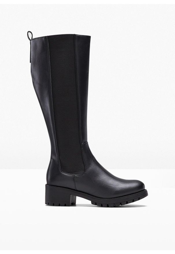 bonprix - Kozaki. Kolor: czarny