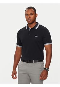 BOSS - Boss Polo Paddy 50469055 Czarny Regular Fit. Typ kołnierza: polo. Kolor: czarny. Materiał: bawełna