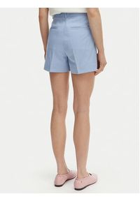TOMMY HILFIGER - Tommy Hilfiger Szorty materiałowe WW0WW49592 Niebieski Regular Fit. Kolor: niebieski. Materiał: bawełna #4
