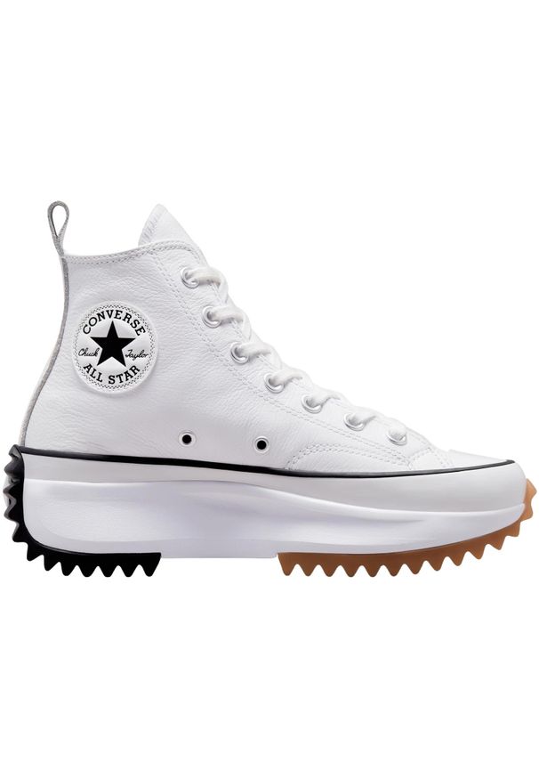 Sneakers Converse Run Star Hike. Kolor: czarny, wielokolorowy, brązowy, biały. Materiał: materiał, skóra ekologiczna. Sport: bieganie