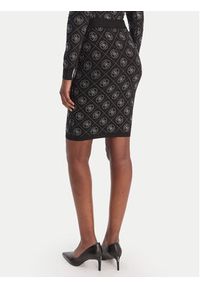 Guess Spódnica midi W6RD0O Z3JD2 Czarny Regular Fit. Kolor: czarny. Materiał: syntetyk #3