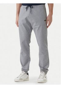 Aeronautica Militare Dres 261TF0108UF00674 Szary Regular Fit. Kolor: szary. Materiał: bawełna #7