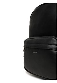 Calvin Klein Plecak Raised Round Backpack LV04D3155G Czarny. Kolor: czarny. Materiał: skóra #2