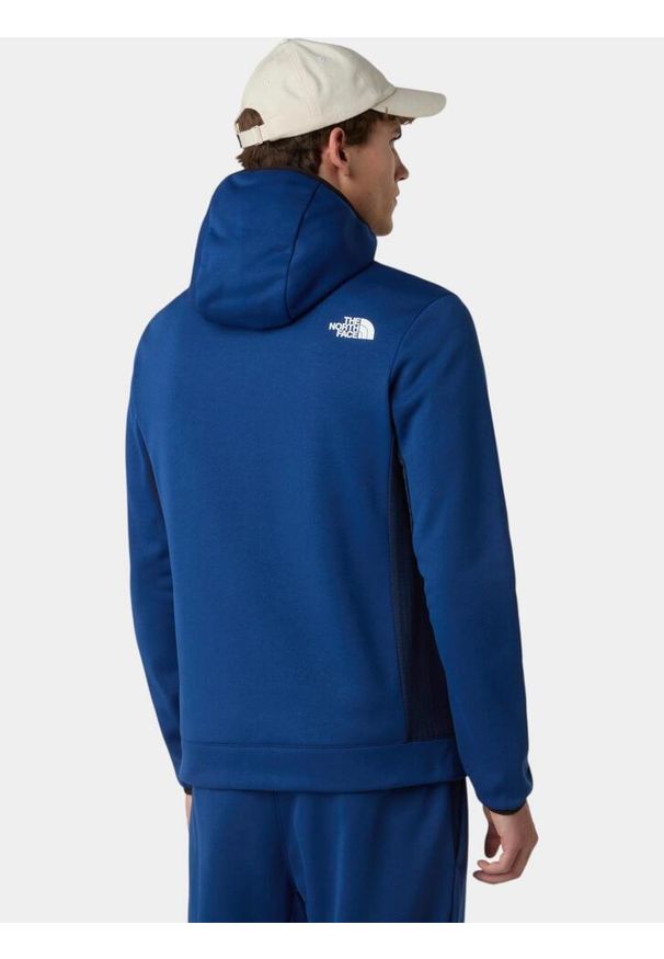 Sweter Męski The North Face M Mountain Athletics. Kolor: niebieski. Materiał: polar. Sport: fitness, turystyka piesza