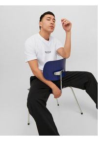 Jack & Jones T-Shirt Vesterbro 12240121 Biały Relaxed Fit. Kolor: biały. Materiał: bawełna #3