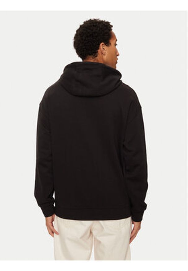 Hugo Bluza Nottyo 50522381 Czarny Regular Fit. Kolor: czarny. Materiał: bawełna