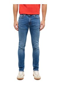 Męskie Spodnie Jeansowe Mustang Style Frisco Skinny Denim Blue 1017419 5000 583 #1