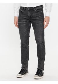 Pepe Jeans Jeansy PM207388 Czarny Slim Fit. Kolor: czarny