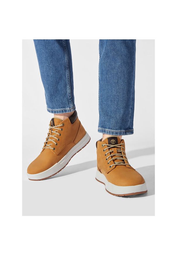 Sneakersy Timberland. Kolor: beżowy