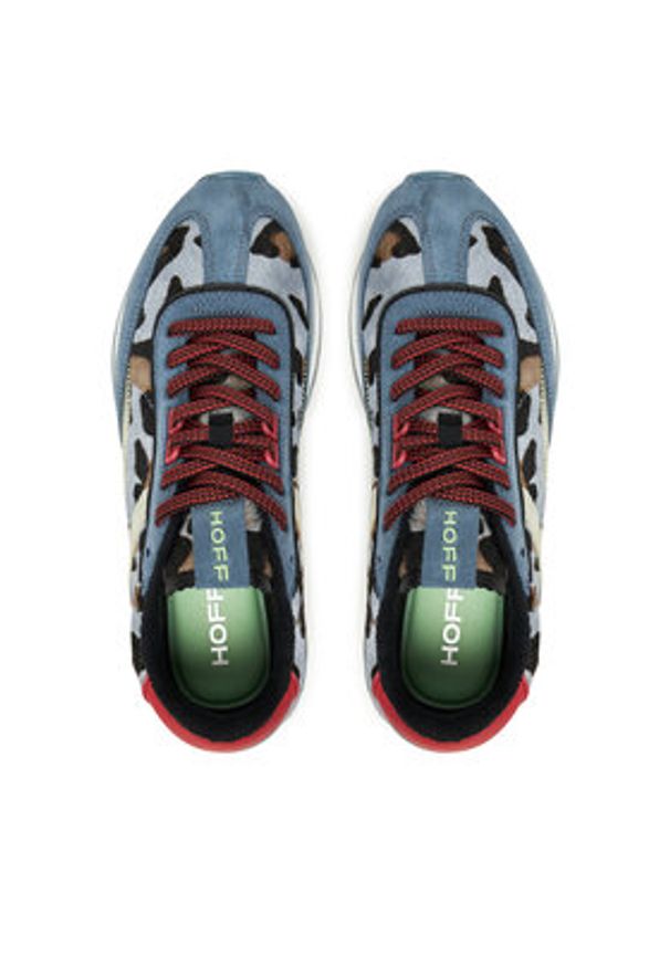 HOFF Sneakersy Art. 22503001 Niebieski. Kolor: niebieski. Materiał: skóra, zamsz