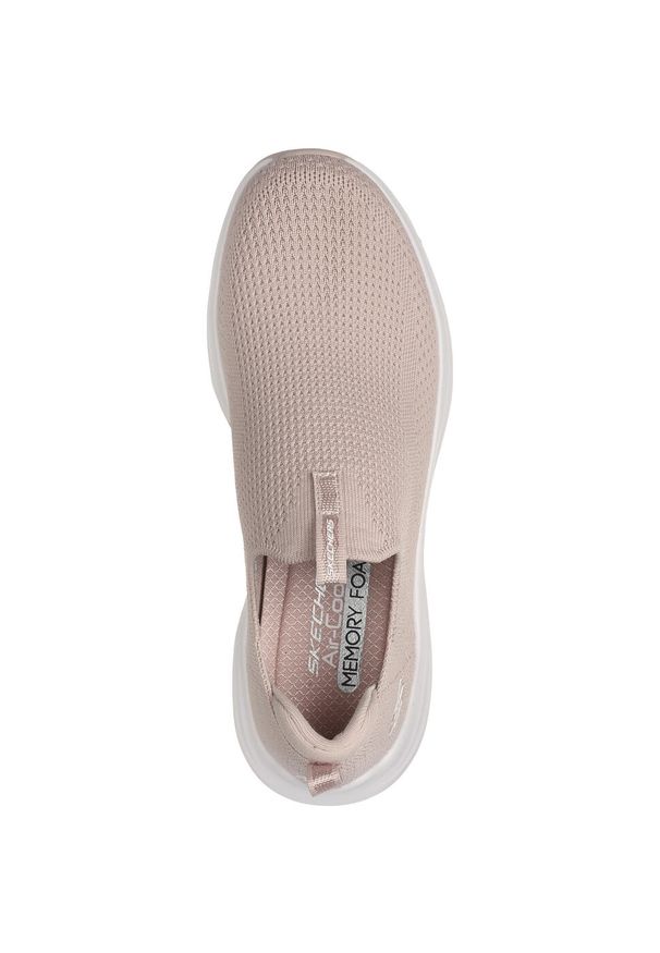 skechers - Buty do chodzenia damskie Skechers Vapor Foam. Kolor: różowy. Materiał: syntetyk, materiał. Model: Skechers Sport. Sport: turystyka piesza