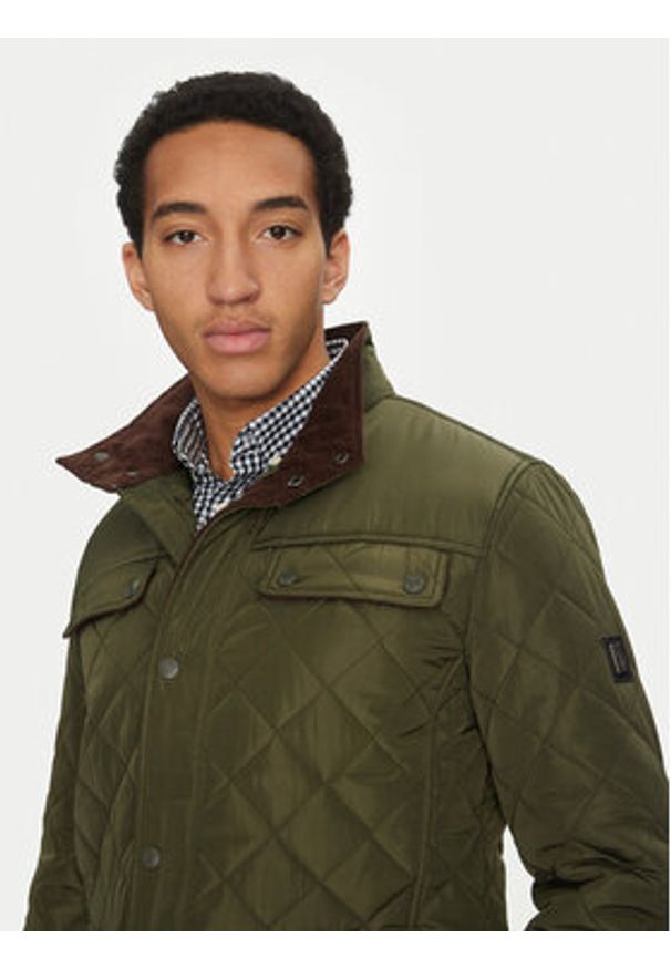 U.S. Polo Assn. Kurtka przejściowa MUP3790 Khaki Regular Fit. Typ kołnierza: polo. Kolor: brązowy. Materiał: syntetyk